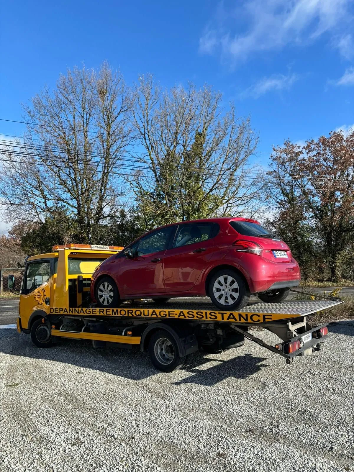Remorquage plateau Toulouse - Dépanneuse professionnelle